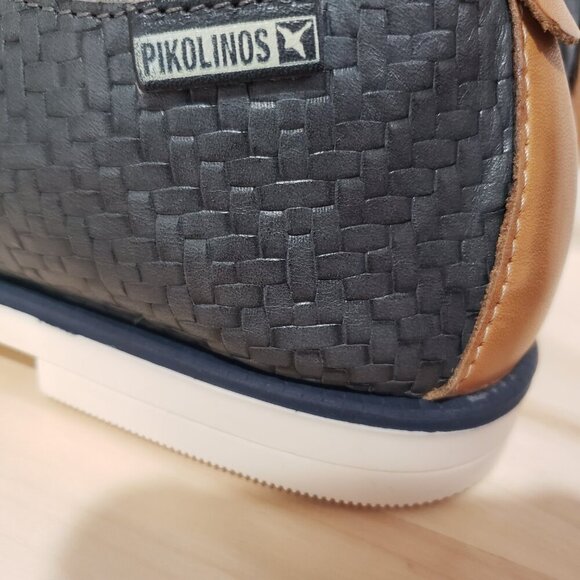 Pikolinos Oxford Shoes Women's Size 41 Navy Blue Lace up Classic Casual Academia - Picture 11 of 13